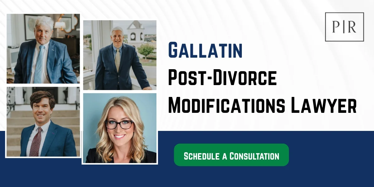 Experienced Gallatin Post-Divorce Modifications Lawyer Experienced Gallatin Post-Divorce Modifications Lawyer