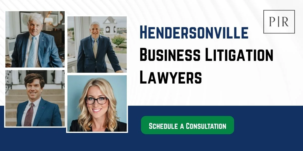 best hendersonville business litigation lawyer